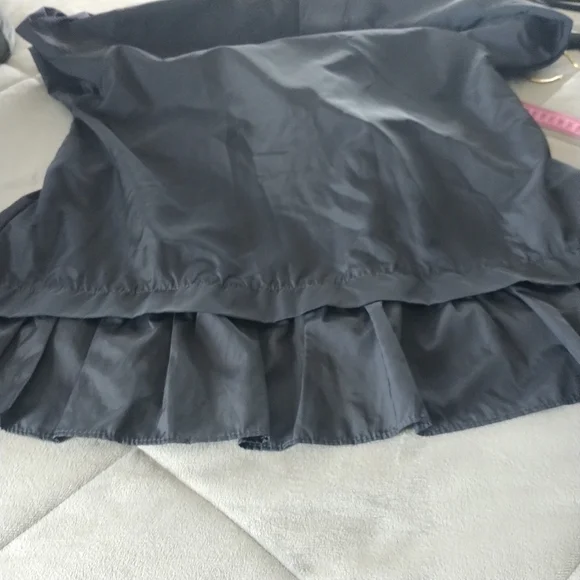 Zara Basic Parka Jacket Black Water Resistant Hooded S - Picture 9 of 13